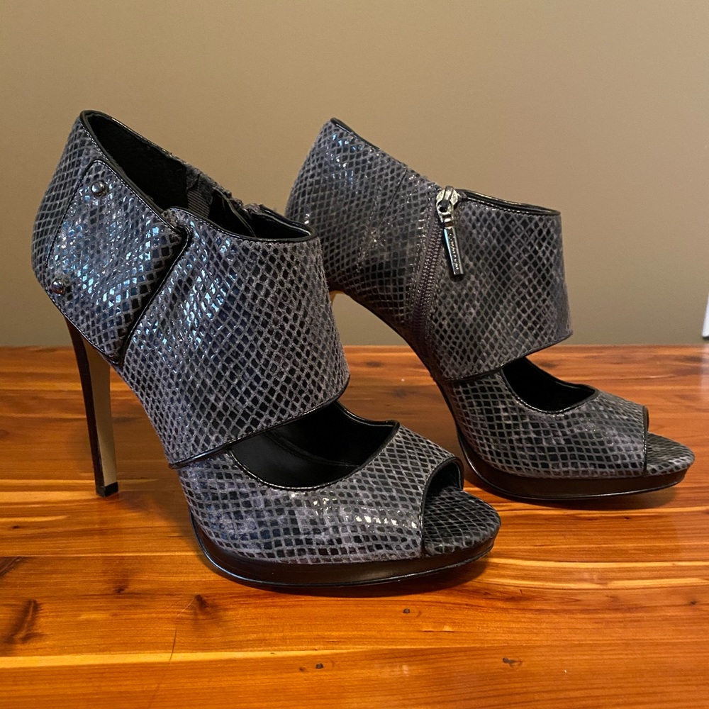 Open toe heels